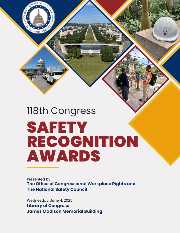 Safety Recognition Awards program cover