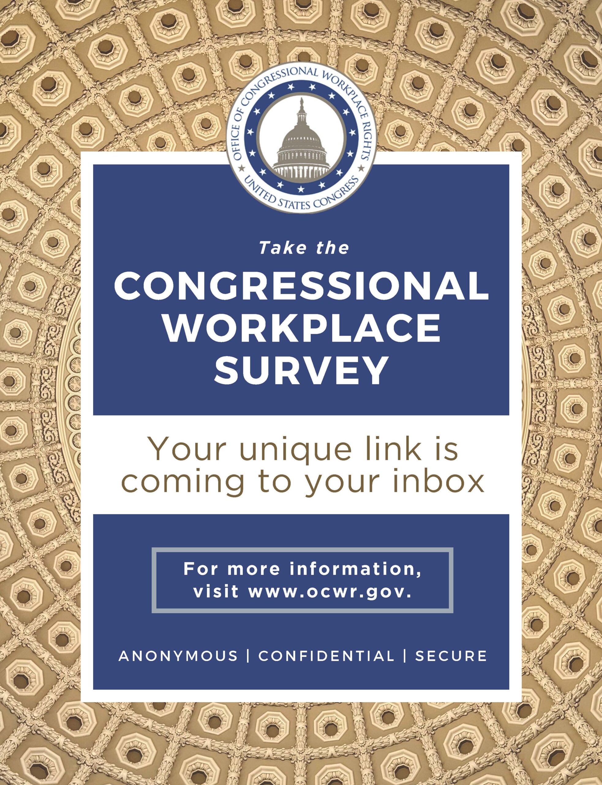 119th Congress Congressional Workplace Survey Poster