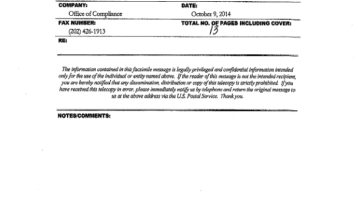 Cover Page Of The Office of Senate Chief Counsel for Employment: Comments on the Notice of Proposed Rulemaking Implementing Section 210 of the Congressional Accountability Act of 1995 - October 9, 2014 PDF