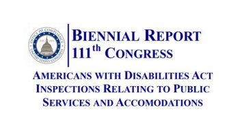 ADA Biennial Inspection Report for the 111th Congress (August 2012) Featured Image