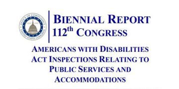 ADA Biennial Inspection Report for the 112th Congress (July 2014) featured image