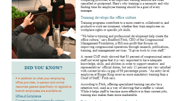 Cover Page of the Compliance at Work - Why is Training Important pdf