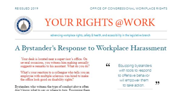 Featured Image of the Your Rights at Work - A Bystander's Response to Workplace Harassment pdf