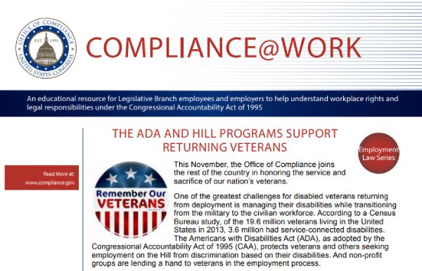 compliance at work ada supporting veterans featured image