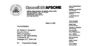 Featured Image of the AFSCME: Comments on Procedural Rules PDF