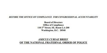 Featured Image of the Amicus Curae Brief of the National Fraternal Order of Police - Re: January 24, 2005 Notice and Invitation to File Amicus Curae Briefs PDF