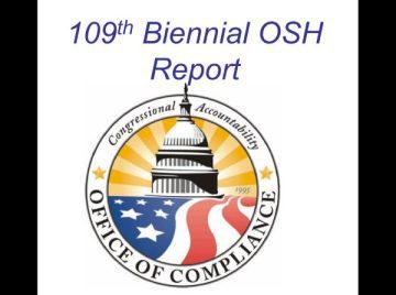 Cover of the Biennial Report on Occupational Safety and Health Inspections - 109th Congress - Briefing pdf