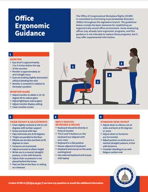 office ergonomic guidance