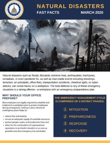 Cover of the Natural Disasters pdf