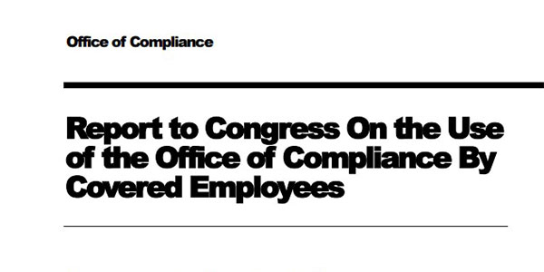 Featured Image of the Report to Congress on the Use of the OOC by Covered Employees 2002