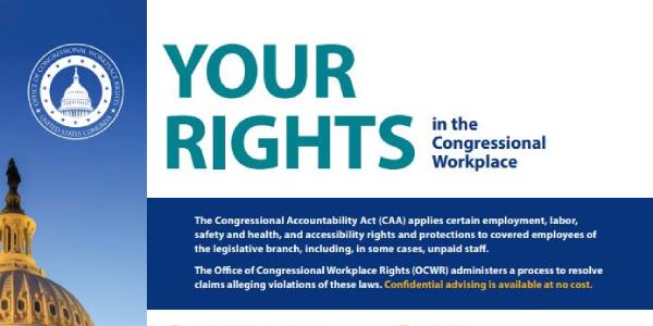 Featured Image Of The Your Rights in the Congressional Workplace - 2020 PDF