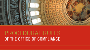 Procedural Rules of the Office of Compliance - As Amended November 2016