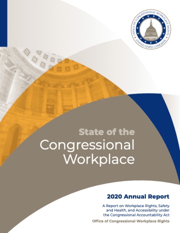 Image of the Cover of the OCWR FY 2020 Annual Report
