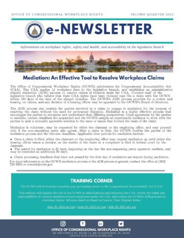 cover of Q2 2022 e-newsletter