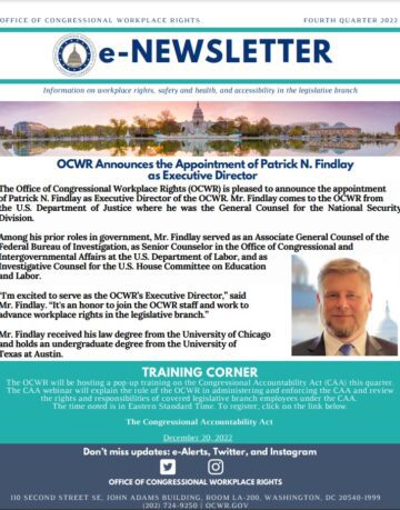 Cover of an e-newsletter