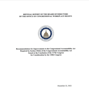 biennial report of the board of directors 118th congress