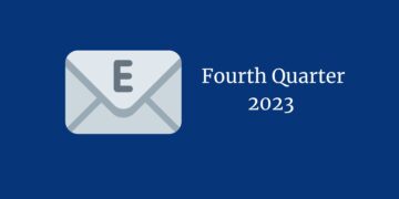 Email icon with text to the right that reads "Fourth Quarter 2023"