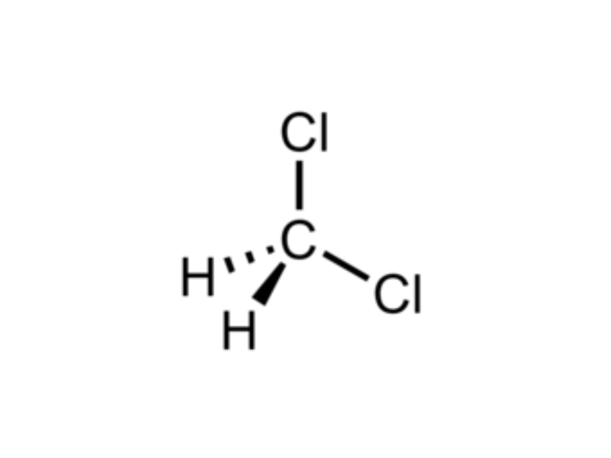 chemical structure of methylene chloride