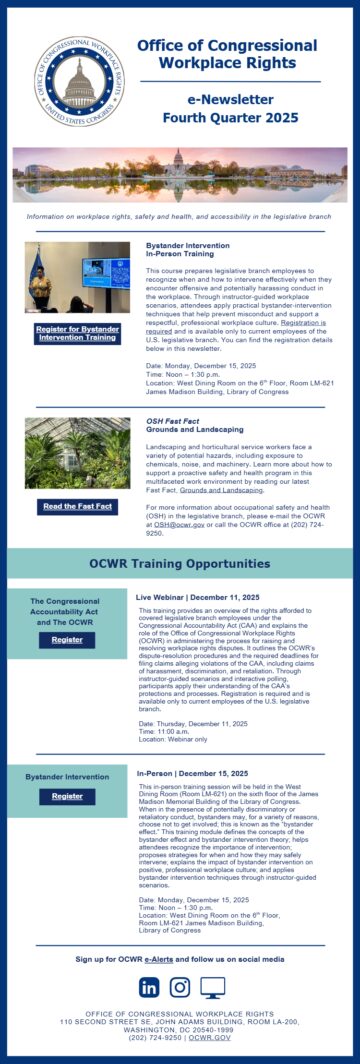 Newsletter full of colorful images and text