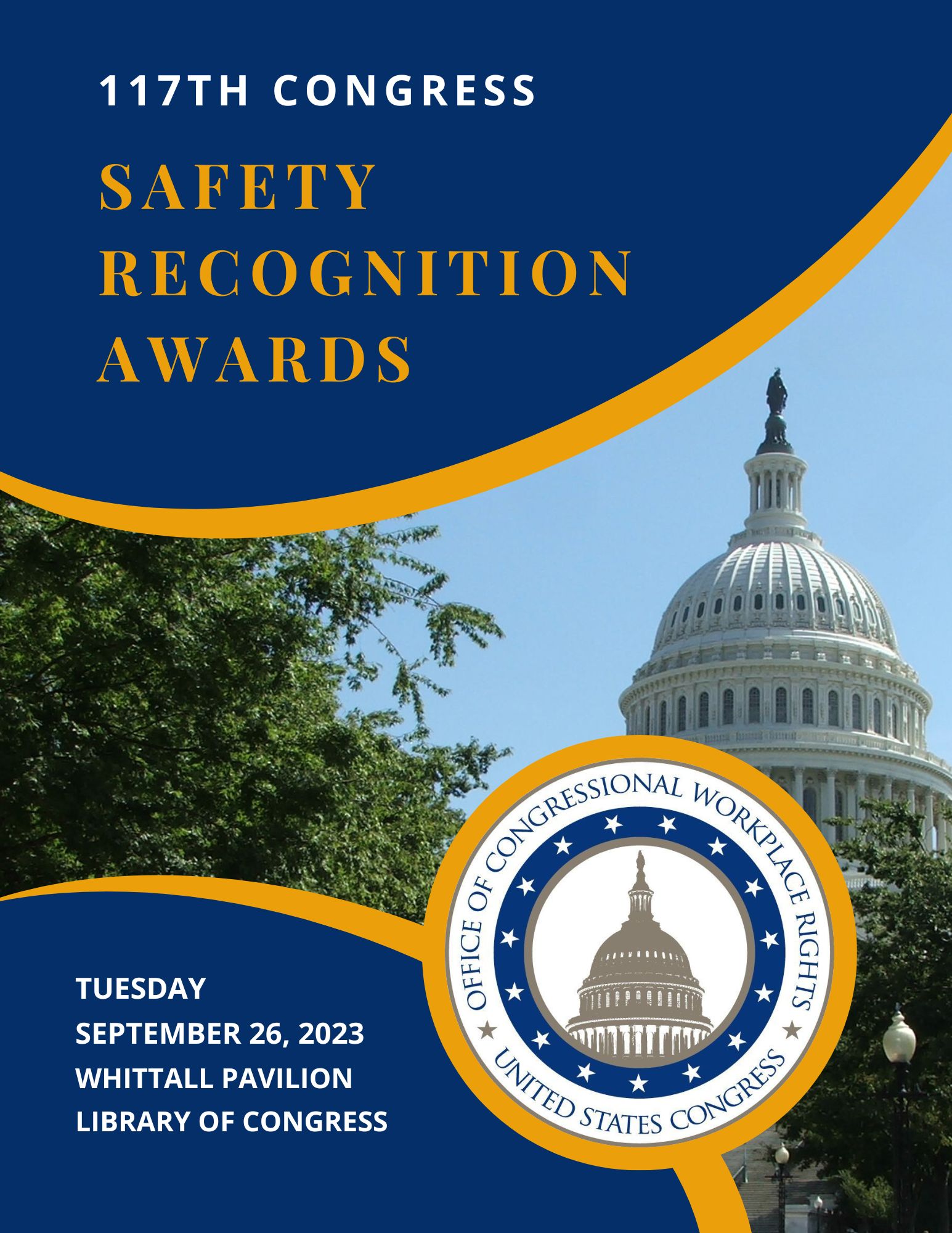 Safety Recognition Awards program cover