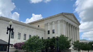 Back side of the U.S. Supreme Court building